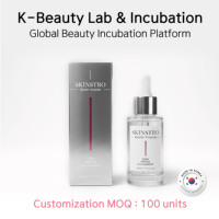 Ampoule Booster SKINSTRO Fabriquée en Corée 30ml PDRN Peptide Hyaluronate de Sodium Niacinamide Soin Hydratant Personnalisable