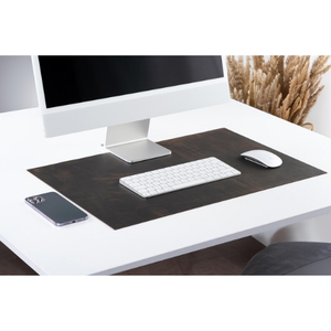 Leather <b>Desk</b> Mat <b>Large</b> <b>Desk</b> Pad Personalized <b>Desk</b> Blotter Custom Size <b>Desk</b> Protector Minimal Writing Pad Graduation Handmade - Product Image 5