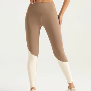 Stock High Womens Waist Gym Sports <b>Leggings</b> Running Fitness Womens Yoga <b>Leggings</b> <b>With</b> <b>Pockets</b> Multi Colors V Shape Tights - Product Image 1