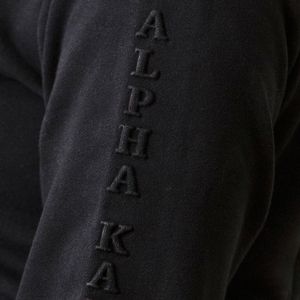 Sudadera con Capucha de Invierno con Estampado Midnight, Color Negro, para Mujer, Premium, 100% Algodón, Felpa Ecológica, 360g, Estilo Griego Informal - Product Image 5