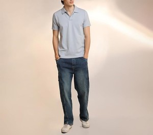 เสื้อโปโลผู้ชายสไตล์สมาร์ทแคชชวล น้ำหนักเบา สวมใส่สบาย ดีไซน์คลาสสิก เหมาะสำหรับทุกโอกาส - Product Image 2