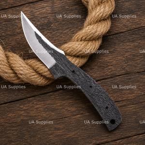 Cuchillo de Caza de Acero al Carbono Forjado a Mano de Grado Industrial UA Supplies, Mango de Acero al Carbono, Hoja de 8 Pulgadas con Punta Caída de 0.5mm - Product Image 6