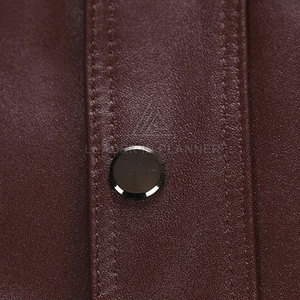 เสื้อกั๊กหนังผู้ชายดีไซน์ใหม่สำหรับฤดูหนาว น้ำหนักเบา ระบายอากาศได้ดี เป็นมิตรกับสิ่งแวดล้อม คุณภาพสูง ทรงเข้ารูป ราคาขายส่ง - Product Image 5