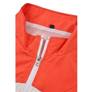 High Quality Custom Windproof Men’s Nylon Streetwear Windbreaker Two Piece <b>Set</b> Lightweight Breathable Zipper Jacket Shorts - Product Image 6