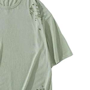เสื้อยืดโอเวอร์ไซส์ทรงหลวมสไตล์วินเทจ แขนเสื้อแบบดรอปโชว์เดอร์ ผ้าหนา สำหรับผู้ชาย ขายส่ง คุณภาพสูง เสื้อยืดโอเวอร์ไซส์สำหรับผู้ชาย - Product Image 3