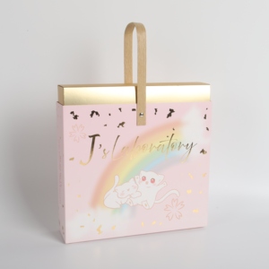 Cao cấp màu xanh lá cây tái chế giấy trắng cứng nhắc hộp xốp lót cho mỹ phẩm nước hoa kem mặt bao bì Thẻ vàng chèn - Product Image 1