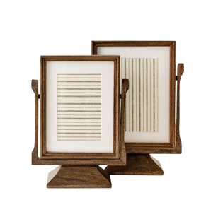 Light Brown Color Wood Picture <b>Frame</b> <b>Square</b> Shape Modern Style Tabletop Decorative Tabletop Picture <b>Frame</b> - Product Image 2