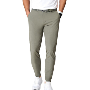Pantalones de golf de alta calidad con costuras reforzadas y textura suave, estilo casual. - Product Image 1