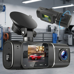Sudex Dual Lens Car Dash <b>Camera</b> Front/Rear 1080P Parking Monitoring Loop Recording Vehicle <b>Security</b> with WiFi & App Control - Product Image 4