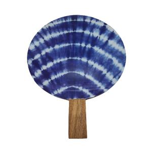 Tabla de Cortar Redonda de Madera Hecha a Mano con Diseño de Mandala Negro en el Mango, Utensilios de Cocina, Tabla de Cortar Queso de Madera - Product Image 5