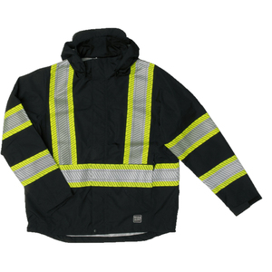 100% Waterproof Safety Jackets for <b>Men</b> Hi Vis Reflective Work Jackets Construction <b>Rain</b> <b>Coats</b> Best Quality Security Jackets - Product Image 5