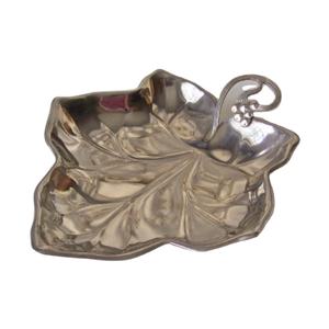 Plateau de service alimentaire moderne de forme personnalisée Plateau à dessert alimentaire en acier inoxydable de haute qualité Vaisselle Plat de service alimentaire à bas prix - Product Image 1