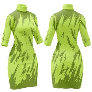 Robe polo athlétique pour femme - Design sportif flexible - Logo personnalisé avec bordure contrastante - Tenue d'été pour femme - Product Image 4