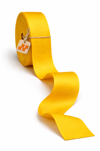 Cinta de Grosgrain de Poliéster 100% Texturizada, Resistente al Encogimiento, Color Amarillo Girasol, 10 mm, de Neelkamal Industries, para Prendas y Manualidades - Product Image 5