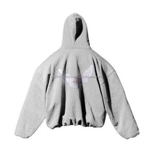 Sudaderas con Capucha Extra Grandes Unisex de Alta Calidad para Invierno, con Impresión Digital Sólida y Logotipo Personalizado, de Algodón/Poliéster, Transpirables y de Secado Rápido para Hombre y Mujer - Product Image 5