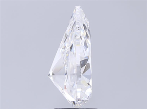 Diamant en forme de poire de 3 carats, brillant, E VS1, certifié IGI, pierre non montée, triple excellente taille, symétrie parfaite pour bijoux sur mesure - Product Image 2
