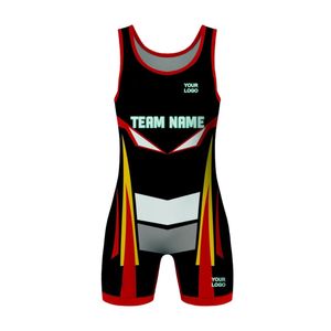 Justaucorps de musculation personnalisé avec logo, haute élasticité, maillot de lutte pour hommes, équipement de lutte durable pour les écoles - Product Image 6