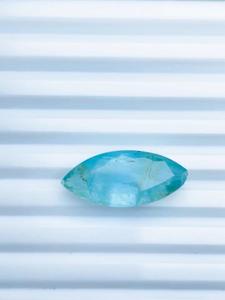 Aguamarina natural talla marquise 12.92 CTS color azul cielo premium excelente claridad calidad fina piedra preciosa de coleccionista - Product Image 4