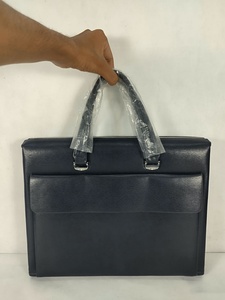 Maletín para Portátil de Negocios de Cuero Sintético PU con Correa de Hombro, Estilo Bolso de Mano, Impermeable y a Prueba de Polvo - Product Image 1