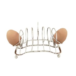 Porte-grille-pain modernes en acier inoxydable pour usage domestique et commercial - Conception multifonctionnelle durable qui simplifie le service - Product Image 1