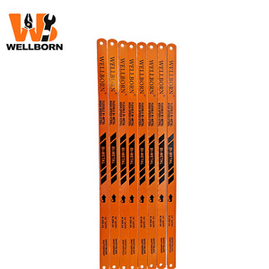 <span class=keywords><strong>Lame</strong></span> de scie à métaux flexible bimétallique - 300 mm 18 TPI en acier rapide, <span class=keywords><strong>lame</strong></span> de scie à main flexible pour la coupe du métal, du plastique et du cloison sèche - Product Image 2