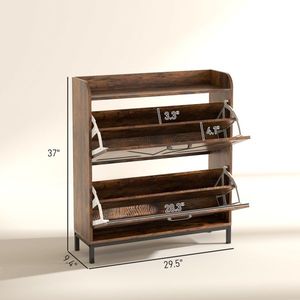 Shoe Cabinet Durable and Stylish Shoe Racks for Organizing Your Footwear - Product Image 4