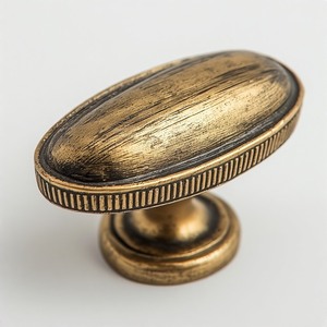 Elegant Solid Brass Door <b>Knob</b> Polished Gold Finish Classic Design for Wooden Doors Hardware - Product Image 1