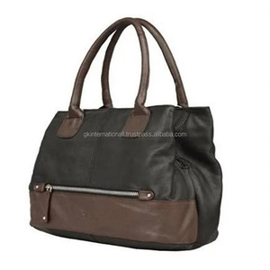 Bandoleras personalizadas para mujer, bolsos de hombro de piel auténtica, impermeables, de fabricante al por mayor, en muchos colores - Product Image 1