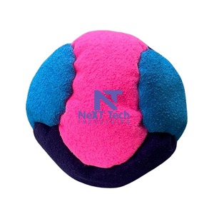 Hacky Sacks, ballons à pieds en daim synthétique de qualité supérieure à 4 panneaux, 2,5 pouces, par NEXT TECH INDUSTRIES - Product Image 4