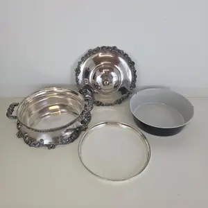 Plat à gratin en acier inoxydable isolé |   Conception de rétention de chaleur - Product Image 3