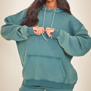 Custom OEM Wholesale Adults Women Oversized Zipper <b>Hoodie</b> Winter Casual Streetwear Loose Fit <b>Fleece</b> 2026 - Product Image 5