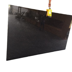 Losas de granito Black Galaxy de alta calidad con acabado de superficie envejecido, tamaños personalizados para encimeras modernas para villas en India - Product Image 1