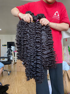 ผมต่อเกรดผมแท้ ลอนธรรมชาติ แบบแอฟโฟร ลอนหลวม ลอนลึก - Product Image 6