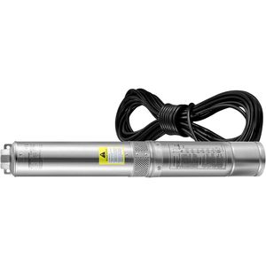 Pompe submersible pour puits profond 1,5 CV 230 V/60 Hz pour l'irrigation agricole, débit de 37 GPM, hauteur de refoulement de 276 pieds, cordon électrique de 33 pieds, en acier inoxydable de 4 pouces - Product Image 4