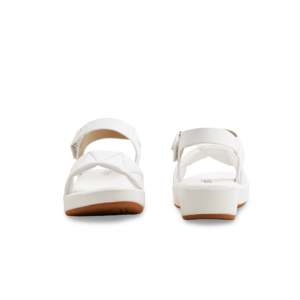Sandale à talon blanc PU0518 - Product Image 2
