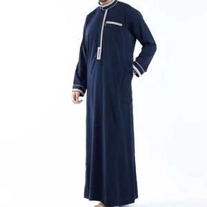 Abaya Muslim Men Clothing Islam Dresses Fashion Kaftan Pakistan Caftan Saudi Arabia Jubba Thobe Moroccan - Product Image 2