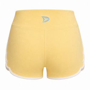 Shorts Deportivos para Mujer Dravelle Club, Color Durazno, Transpirables, Ecológicos, de Spandex/Algodón, con Cintura Ajustable con Cordón, Estilo Casual - Product Image 2
