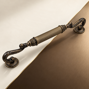 Main <b>Door</b> Handle HERITAGE Design With Matte Antique Finish <b>For</b> Residential Entrance <b>Doors</b> Interior And Architectural Hardware - Product Image 4