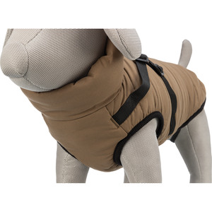 Manteau Harnais d'Hiver Pirou pour Animaux de Compagnie Taille XS 30 cm Couleur Sable - Product Image 5