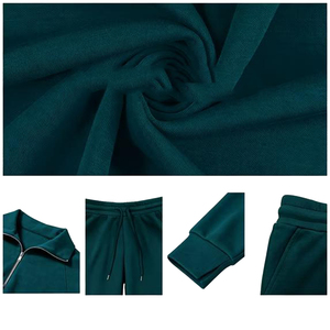 Nouvel Arrivage 2026 – Survêtement Femme Best-Seller à Prix Réduit – Streetwear Décontracté Personnalisé pour Adulte – 100% Coton Uni – Design 2-en-1 – Couleur Personnalisable - Product Image 4