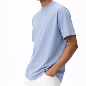 T-shirt homme surdimensionné, coupe ample décontractée, streetwear d'été, coton doux et confortable, t-shirt épais pour homme - Product Image 3