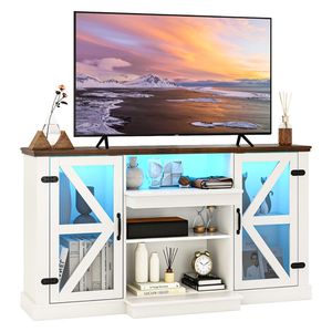 Table console multimédia de 59 pouces avec 3 étagères et 22 modes dynamiques - Product Image 5