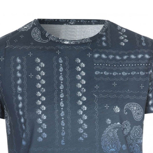 เสื้อยืดพรีเมียมผู้ชายแบบซับลิเมชั่น กันยับ สวมใส่สบาย พิมพ์ลายตามสั่ง แห้งเร็ว แฟชั่นทันสมัย - Product Image 6