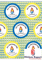 Tela de Algodón Estampada con Cera Africana Personalizada al por Mayor, Fabricante de Ankara Kitenge, OEM, Moda, Festivales, Promociones