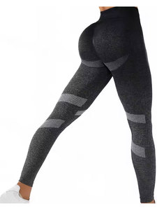 Women's <b>Seamless</b> <b>Leggings</b> Tummy Control Gym Sports Yoga Pant with 4 Way Stretch Proof & Tummy Control Activewear - Product Image 6