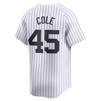 Livraison directe, broderie, maillot de baseball américain New York # 99 Aaron Judge # 22 Ben Rice 35 Cody Bellinger Vêtements de softball