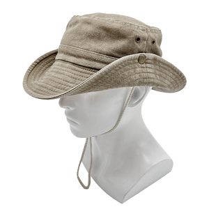 High Quality Washed Distressed Wide Brim Solid Blank Bucket <b>Hat</b> Custom Embroidery Printed Logo Fisherman <b>Hats</b> <b>Cap</b> for Men Women - Product Image 2