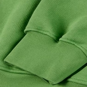Sudadera con Capucha Extra Grande de Algodón de Alta Calidad, Forro Polar Grueso, Hombros Caídos, Lisa, Personalizable, Fabricante de Sudaderas para Hombre - Product Image 4