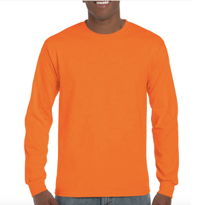 T-shirts à manches longues en coton et polyester de haute qualité pour hommes Logo personnalisé Manches longues Vêtements d'hiver Imprimés vierges - Product Image 2