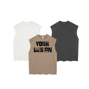 Camisetas Deportivas Personalizadas al por Mayor, Lisas, Teñidas, 100% Algodón, Transpirables, Ecológicas, de Manga Corta, Unisex para Hombre - Product Image 4